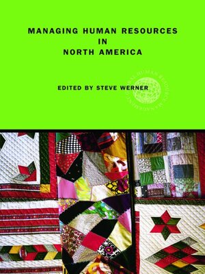 cover image of Managing Human Resources in North America